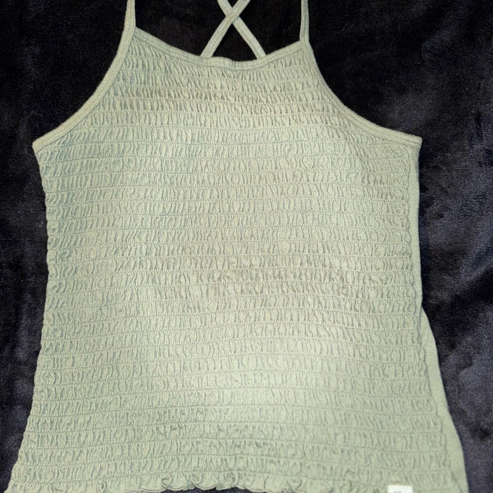Abercrombie Kids Smocked Crop Tank Size 13/14